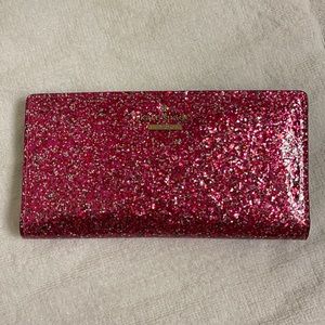 Kate Spade Stacy Glitter Bug Wallet